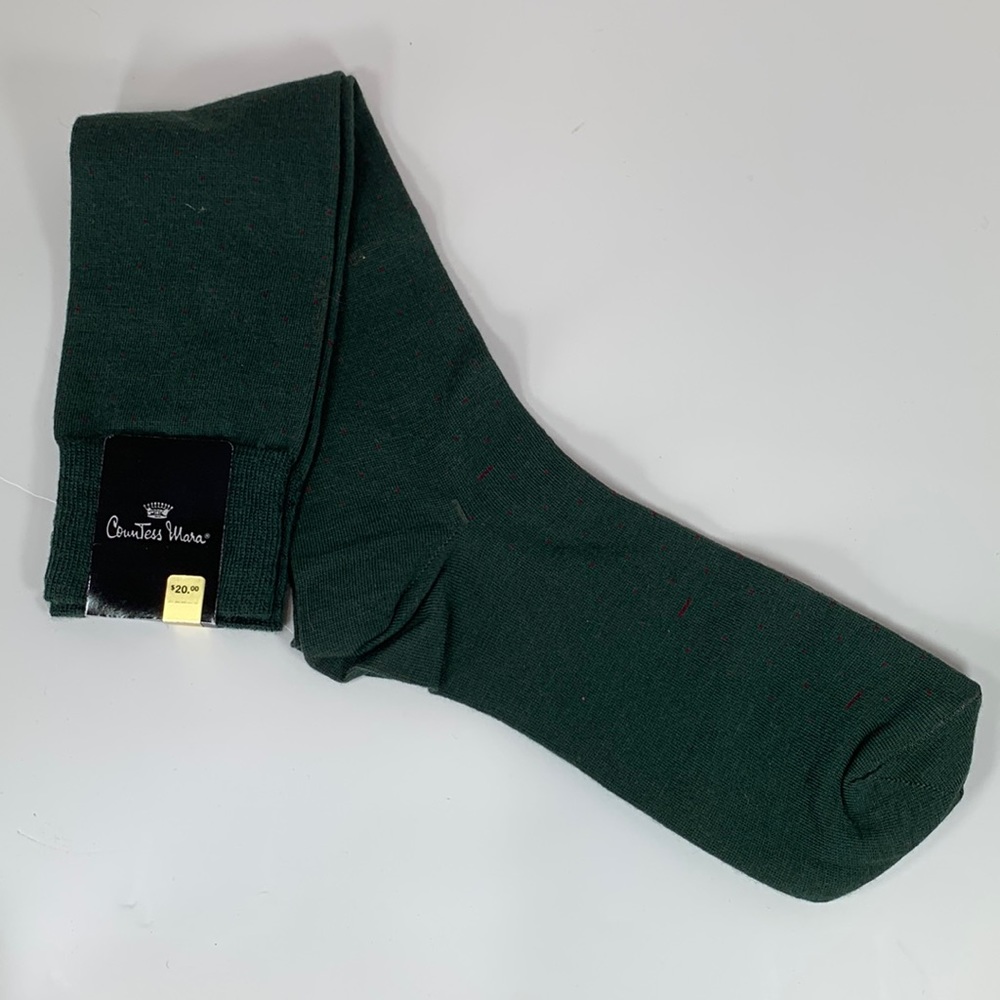 Vintage Deadstock -  Countess Mara - Meriwool Dress Socks- NWT